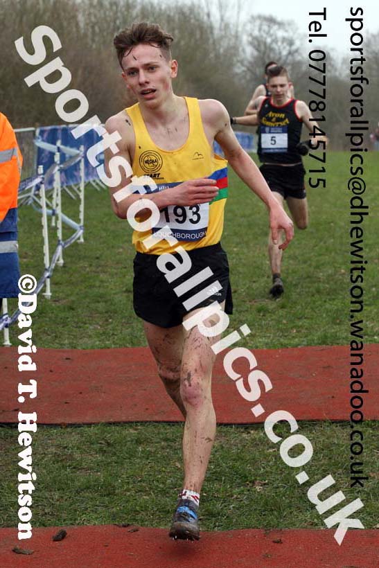 Mens under-20s Inter Counties Cross Country, Prestwold Hall, Loughborough. Photo: David T. Hewitson/Sports for All Pics